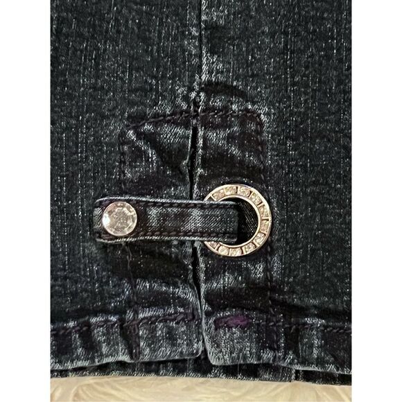 NYDJ Not Your Daughter's Jeans Cropped Denim Capris Size 2 - Picture 2 of 4